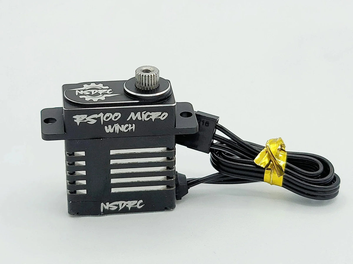 NSDRC RS100 HIGH TORQUE MICRO SERVO - BLACK- – Direct RC