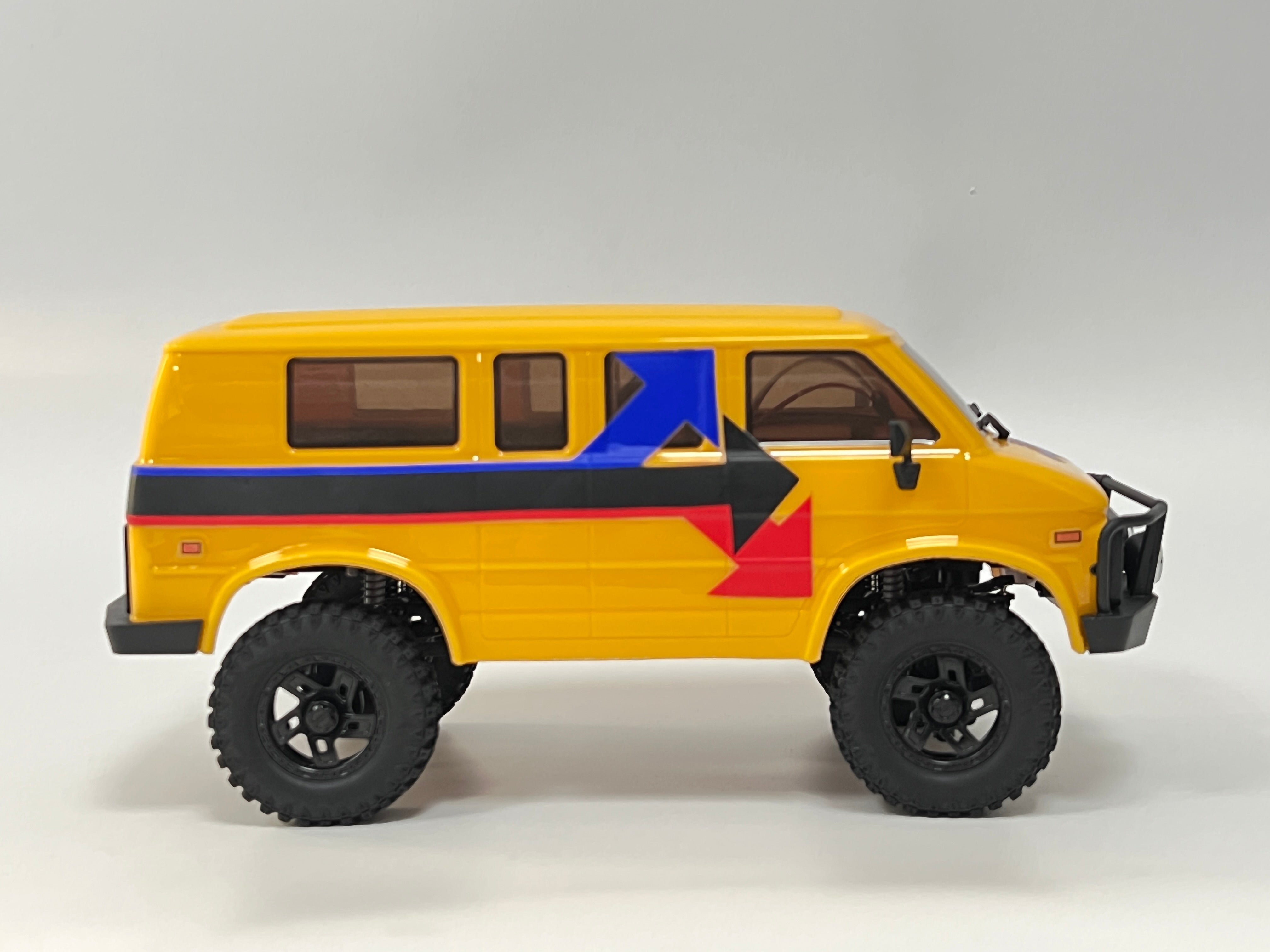 HobbyPlus CR18P Rock Van EVO ( Yellow ) - HeliDirect