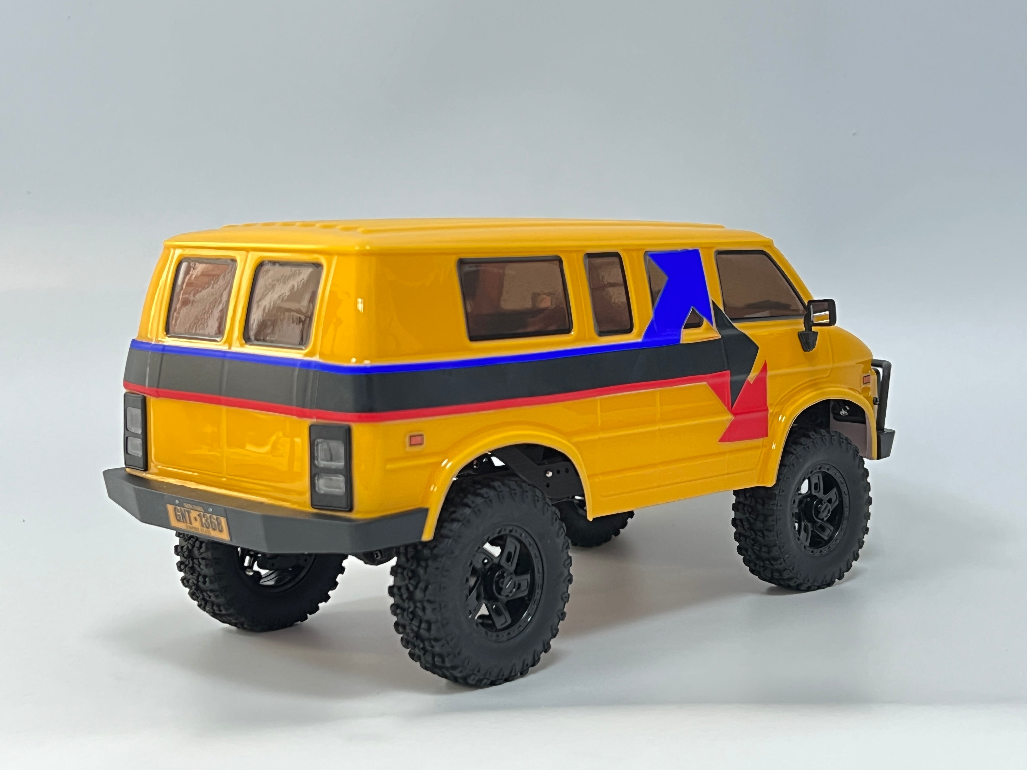 HobbyPlus CR18P Rock Van EVO ( Yellow ) - HeliDirect