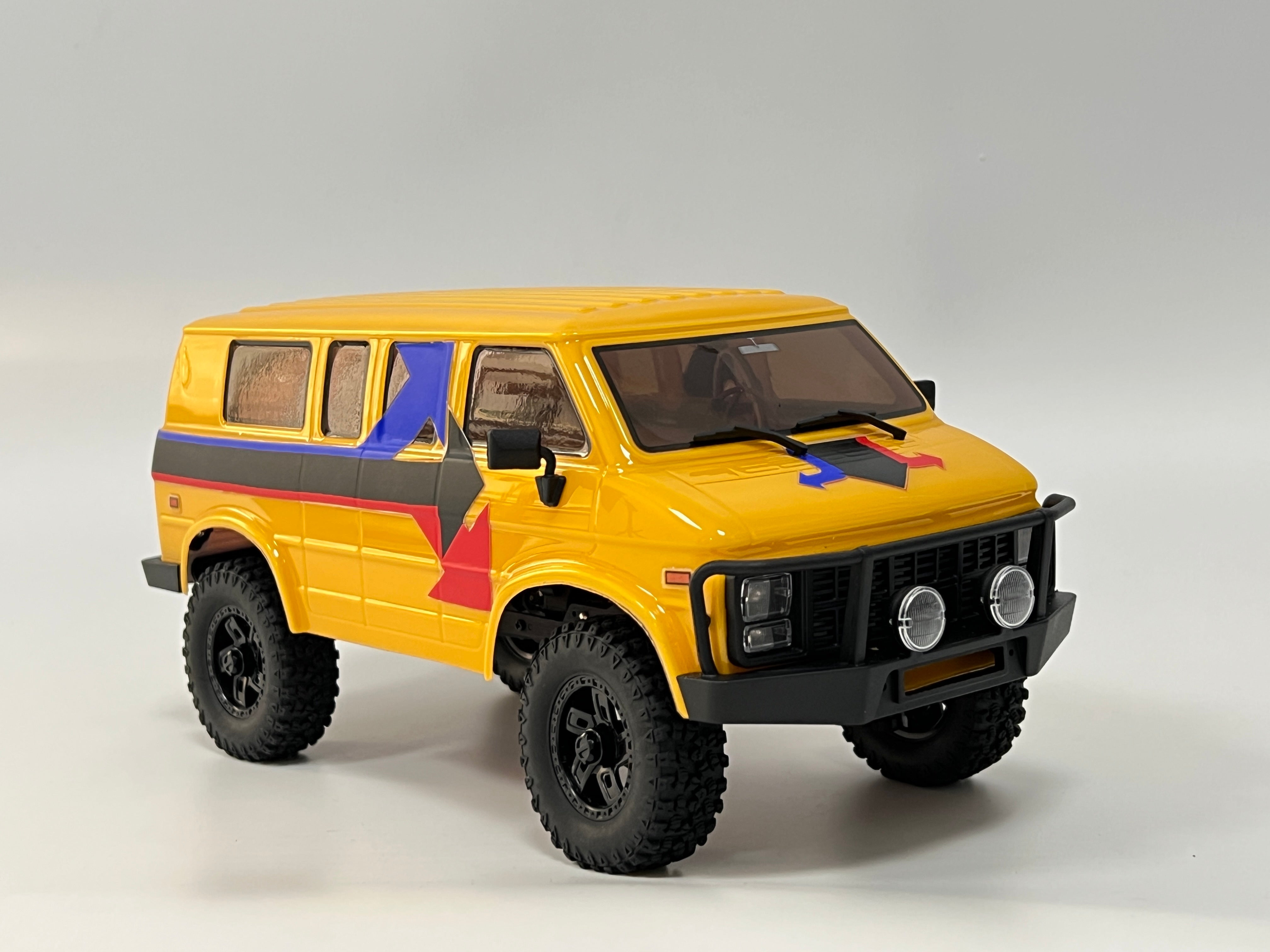 HobbyPlus CR18P Rock Van EVO ( Yellow ) - HeliDirect