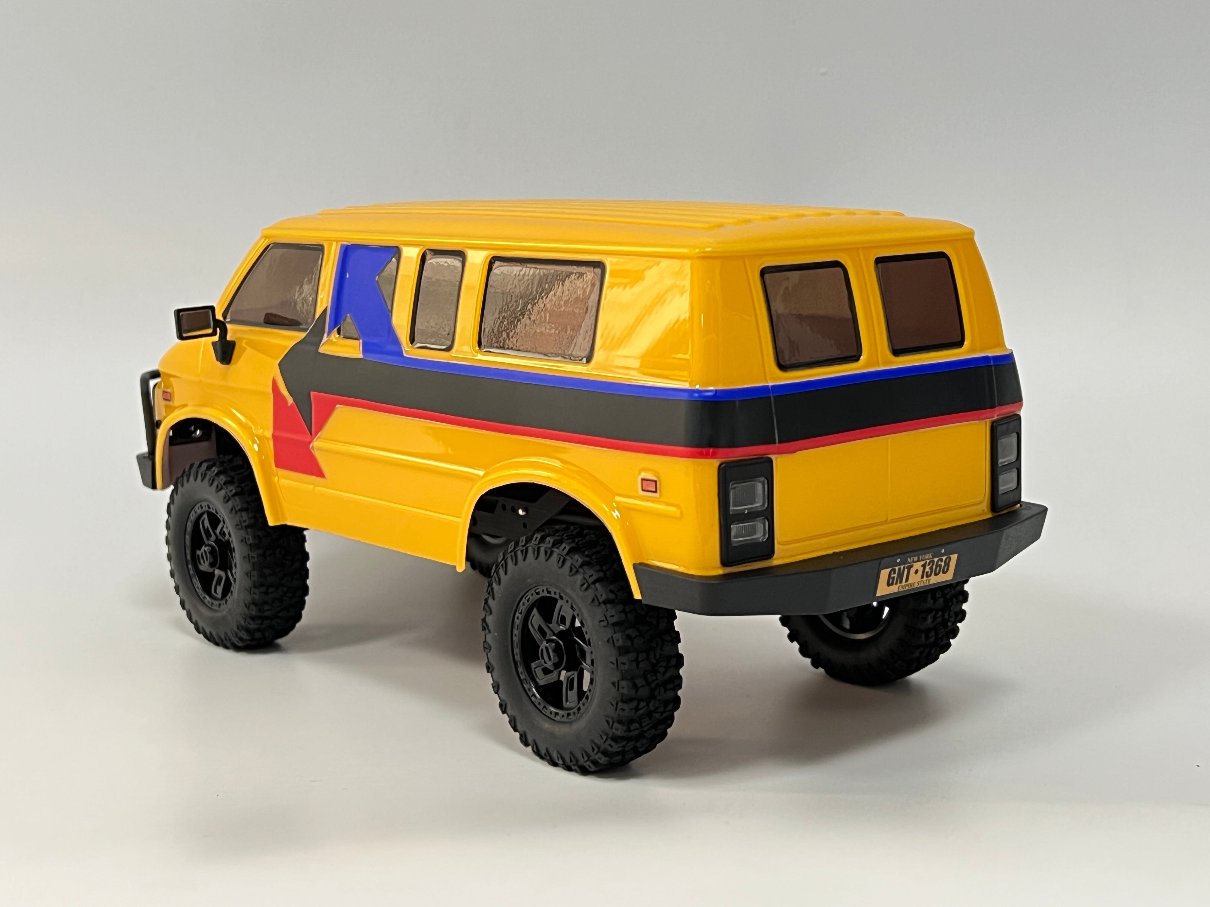 HobbyPlus CR18P Rock Van EVO ( Yellow ) - HeliDirect