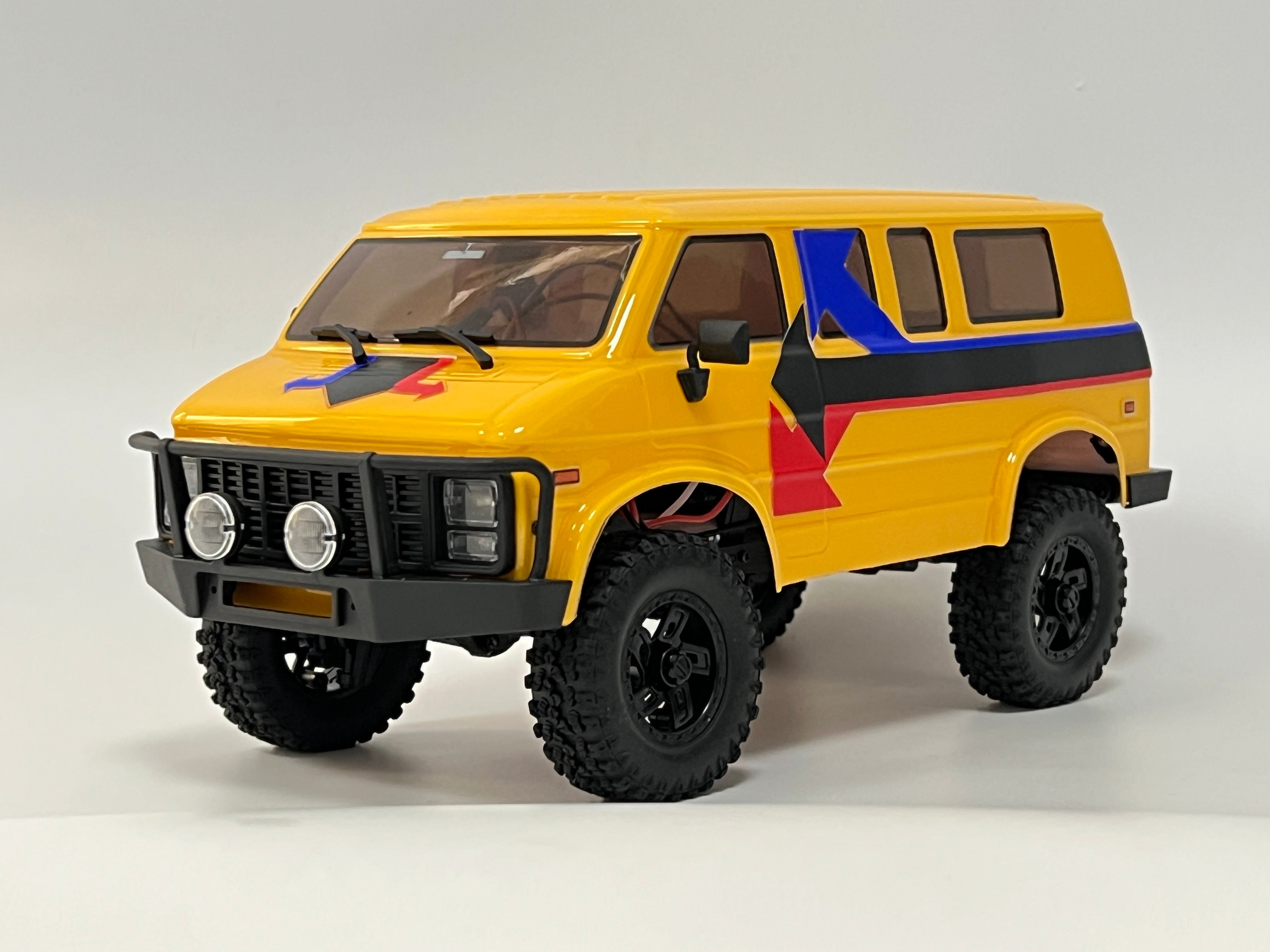 HobbyPlus CR18P Rock Van EVO ( Yellow ) - HeliDirect