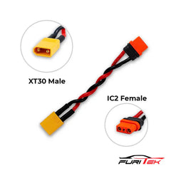 High Quality Female IC2 To Male XT30 Conversion Cable