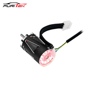 Furitek LumaPower w/LED 5500kv Brushless Sensored Motor for 1/24 1/28 Mini-Z/MiniDrift - Black color