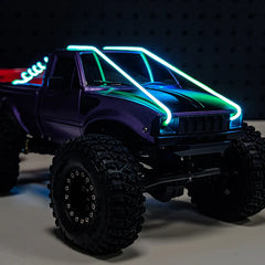 INJORA Flexible Cuttable LED Strip Lights for 1/24 1/18 RC Cars - Blue