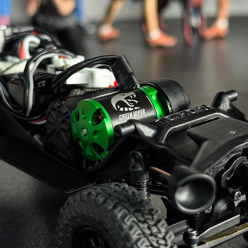 INJORA MBL32-NANO Brushless ESC & 1621 Green Viper Motor for 1/30 SCX30