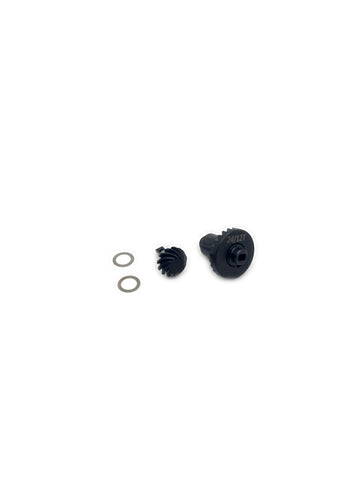 HobbyPlus Machined HD Helical Cut Pinion and Ring Gear 12T/24T