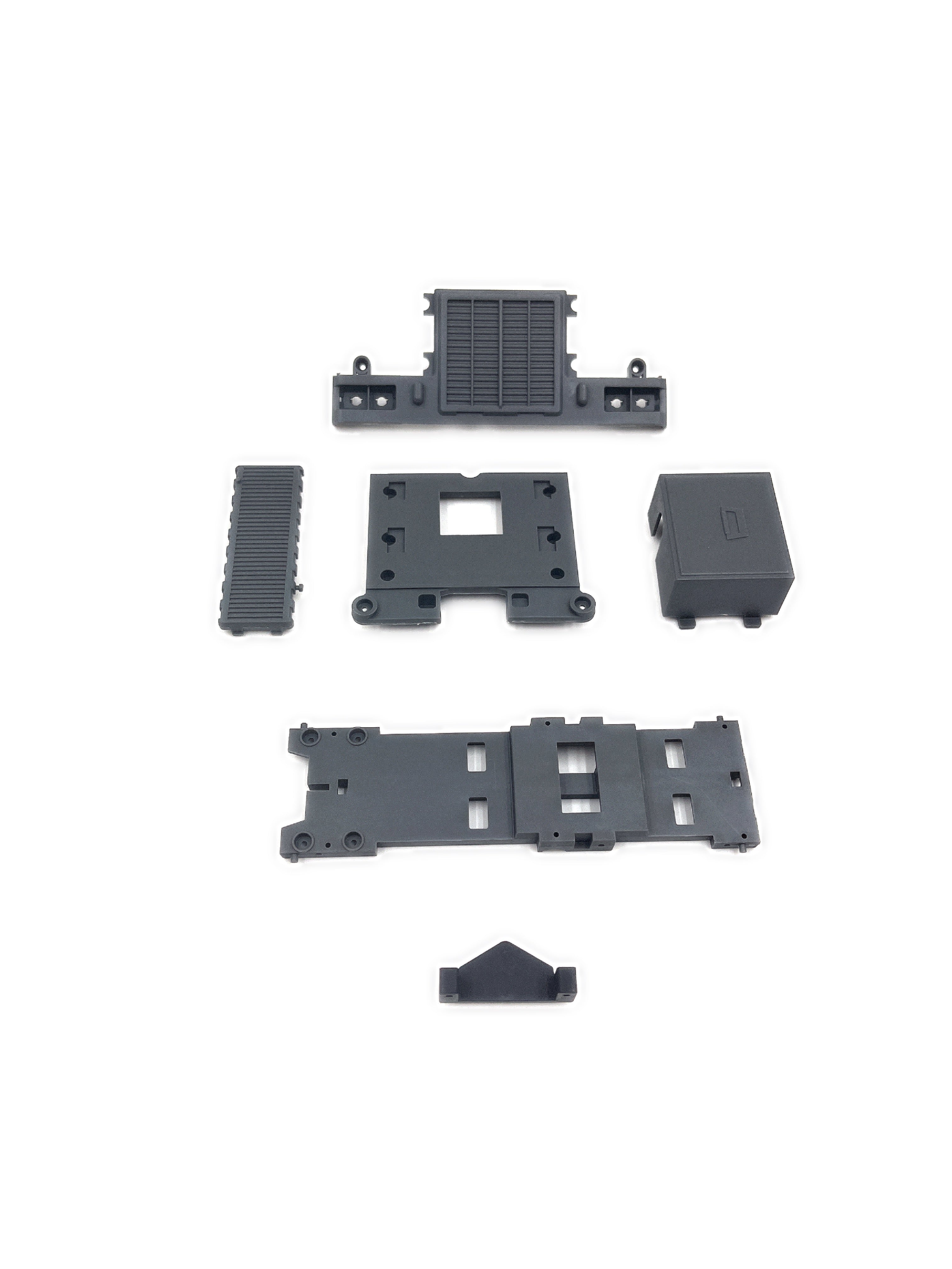 HobbyPlus Terranaut 8x8 Front Grill & Body Parts ( Grey )