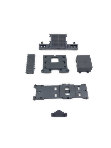 HobbyPlus Terranaut 8x8 Front Grill & Body Parts ( Grey )