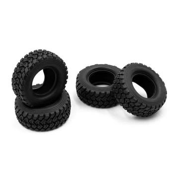 HobbyPlus Terratrax 1.3" x 68mm Tires, Soft - 4pcs