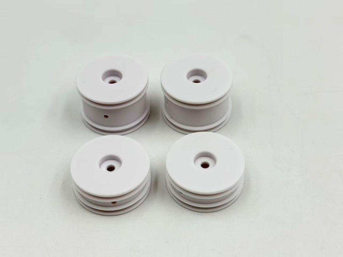HobbyPlus Front / Rear Wheel Set - White