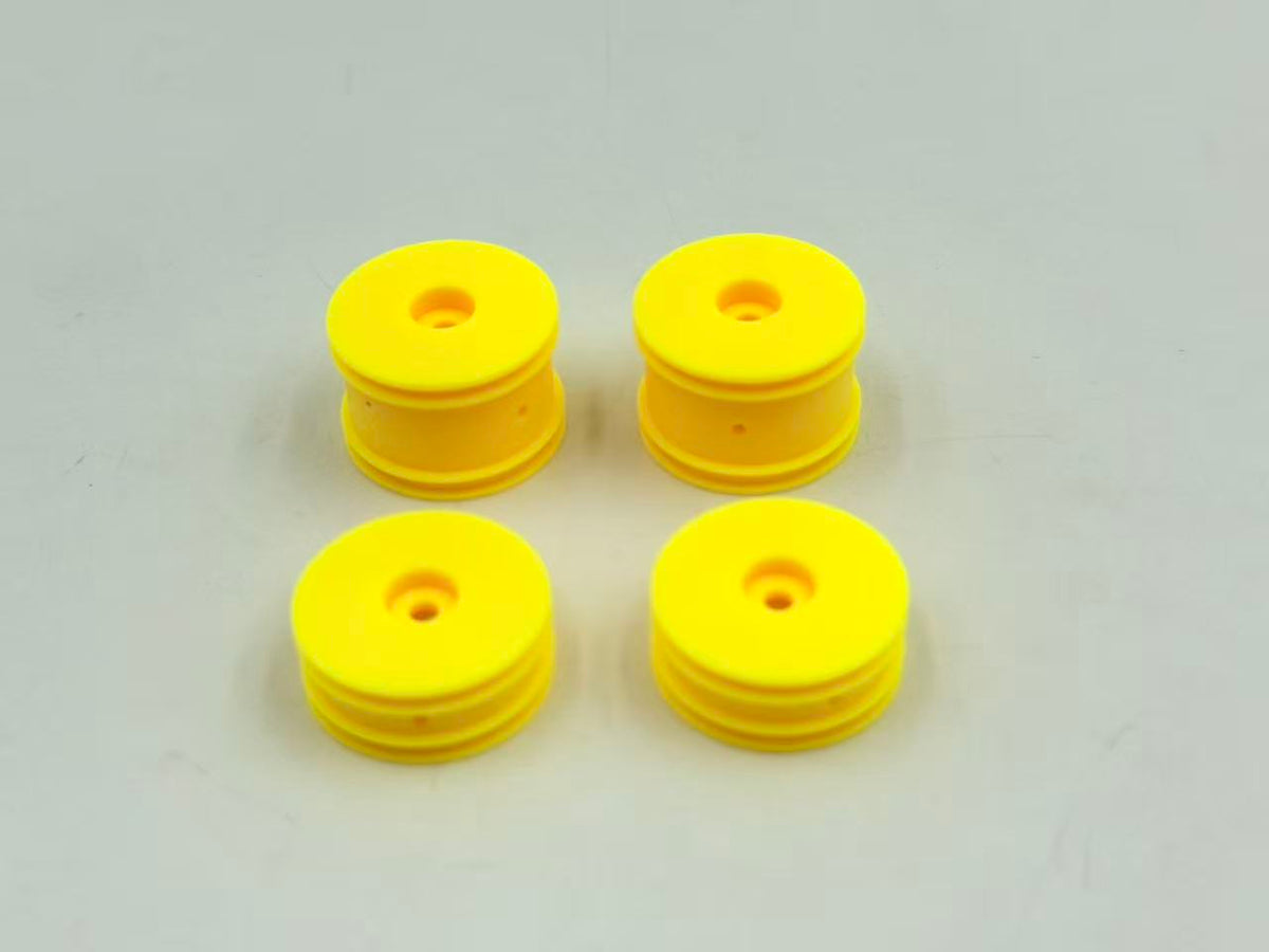 HobbyPlus Front / Rear Wheel Set - Yellow