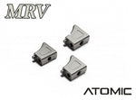 Atomic MRV Aluminium Servo Mount- (Ti color 1 set)