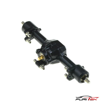 FURITEK COMPLETE PRE-BUILT REAR AXLE SET FOR FX132 1/32 SPARE PART