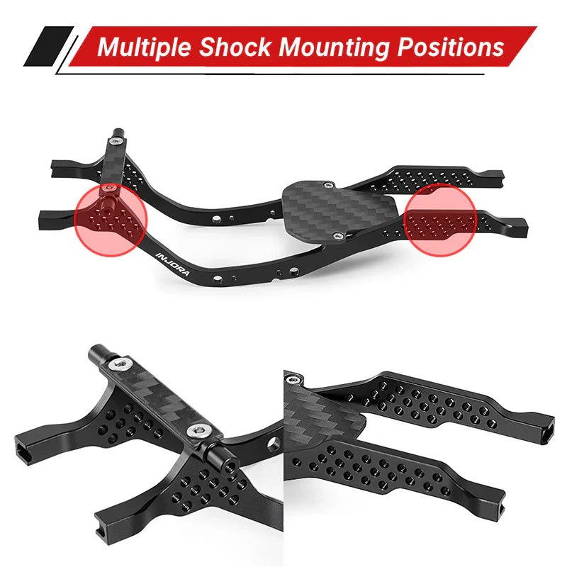 INJORA LCG Aluminum Chassis Kit for 1/30 SCX30