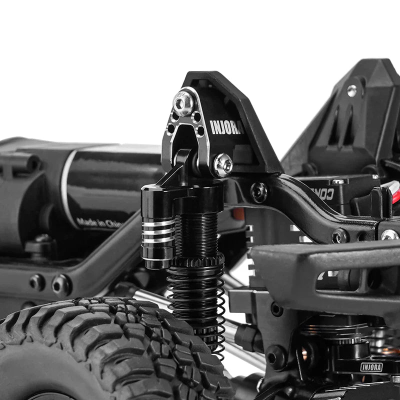 INJORA Aluminum Shock Mount Height Lift Kit For 1/18 TRX4M Defender Bronco - HeliDirect