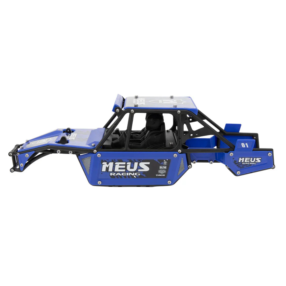 MEUS Racing SCX24 Mantis Roll Cage Body Shell Chassis Kit for 1/24 Axial SCX24 C10 Bronco Wrangler