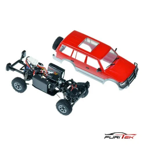 FURITEK FX132 NOMAD 1/32 BRUSHLESS RTR RC CRAWLER KIT (RED) - HeliDirect