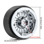 INJORA 1.3" Turbine -5.25mm Offset Wheels for Micro Crawlers