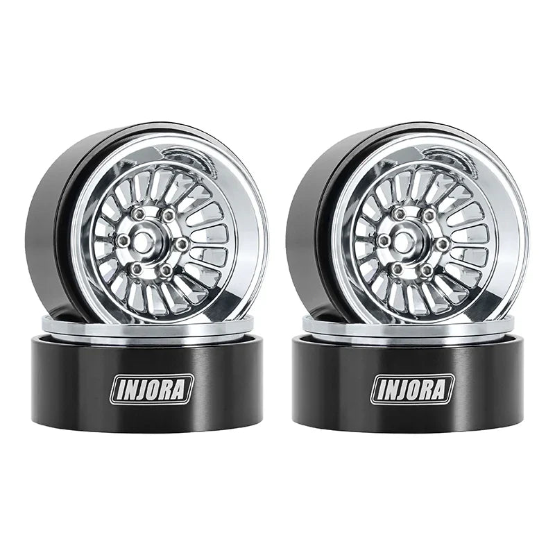 INJORA 1.3" Turbine -5.25mm Offset Wheels for Micro Crawlers