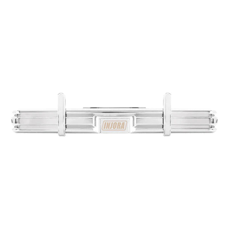 INJORA CNC Aluminum Front Rear Bumper With Dual Exhaust For 1/18 TRX4M High Trail F150 - HeliDirect