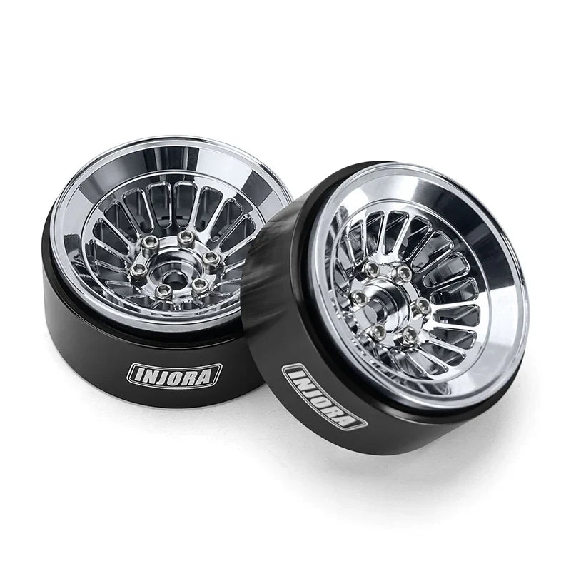 INJORA 1.3" Turbine -5.25mm Offset Wheels for Micro Crawlers