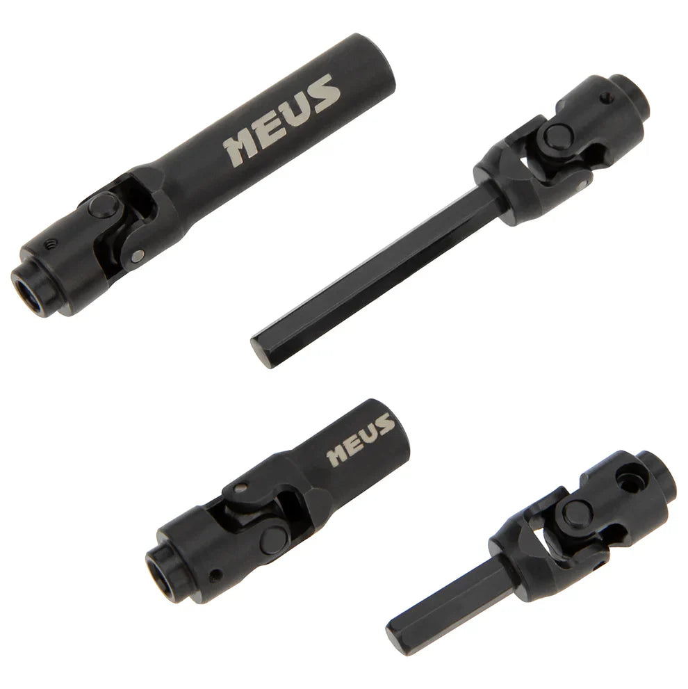 MEUS Racing SCX30 Driveshaft Metal Front Rear Drive Shafts for Axial SCX30