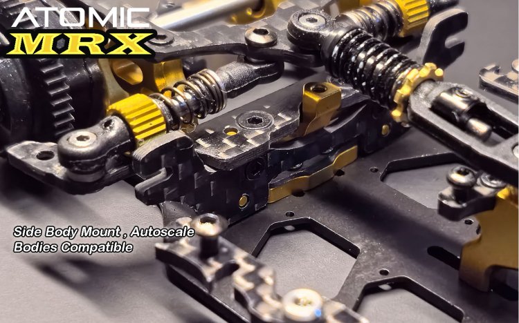 Atomic MRX 2WD LINKLESS PAN CAR KIT - HeliDirect