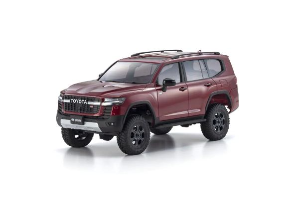 Kyosho MINI-Z 4x4 readyset Toyota LAND CRUISER 300 GR SPORT Dark Red Mica Metallic 32538MR