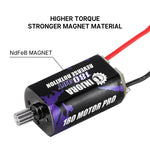 INJORA 180 Brushed 48T Motor with Steel Pinion for 1/18 HPI Venture 18