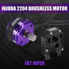 INJORA MBL32 G2 Waterproof Brushless ESC & 2204 Fat Viper Motor for 1/24 SCX24