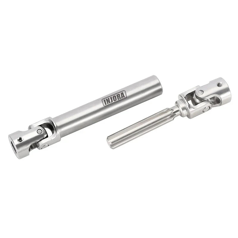INJORA 1 pcs Stainless Steel Drive Shaft for 1/18 TRX4M Mods