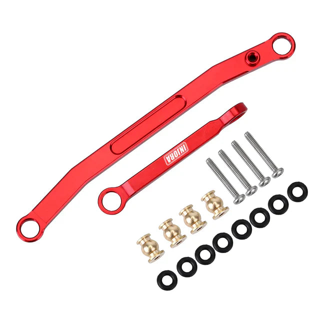 INJORA CNC Aluminum Steering Links for Axial SCX24 - HeliDirect