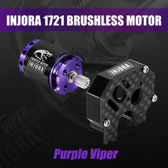 INJORA MBL32 G2 Waterproof Brushless ESC & 1721 Purple Viper Motor for 1/24 SCX24