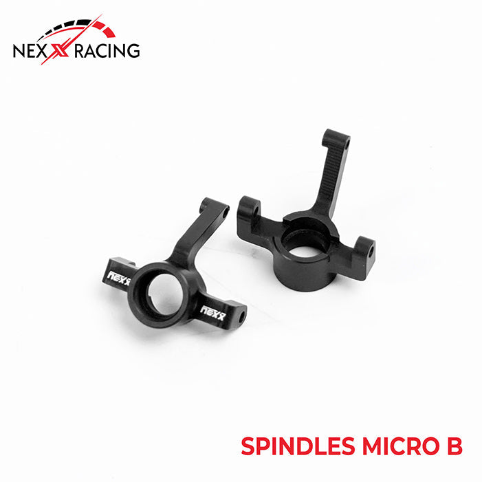 Nexx Racing Aluminum Spindles Micro-B - BLACK