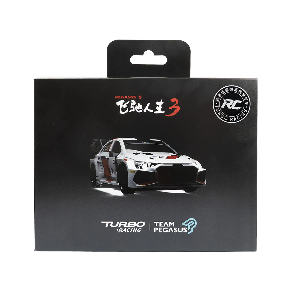 Turbo Racing X Pegasus 3 Official Licensed Co-Branded Edition C78 1:76 Scale On-road RC Sports Car RTR