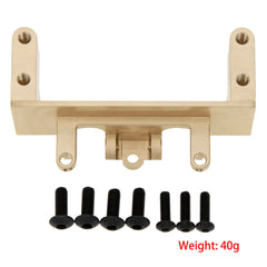 Meus Racing Brass Front Servo Mount For Axial 1/18 UTB18 - HeliDirect