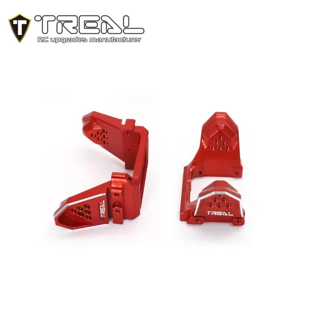 TREAL Aluminum 7075 Front & Rear Shock Mounts for TRX-4M 1/18 Upgrades Parts - HeliDirect