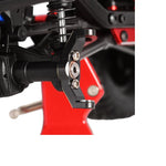 INJORA Black Brass Caster Blocks C Hub Carriers For 1/18 TRX4M - HeliDirect