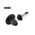 INJORA 24T Alloy Steel Helical Gear Set For 1/18 TRX4M Front Rear Axles - HeliDirect
