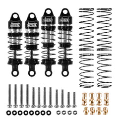 INJORA 4PCS Aluminum Oil Shocks for 1/24 Buggy Losi Micro-B