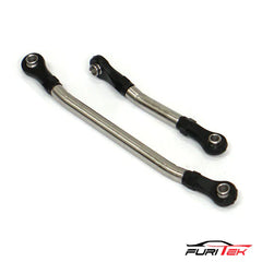 FURITEK STEEL WITH PLASTIC ROD ENDS STEERING LINK SET FOR FURITEK FX118 - HeliDirect