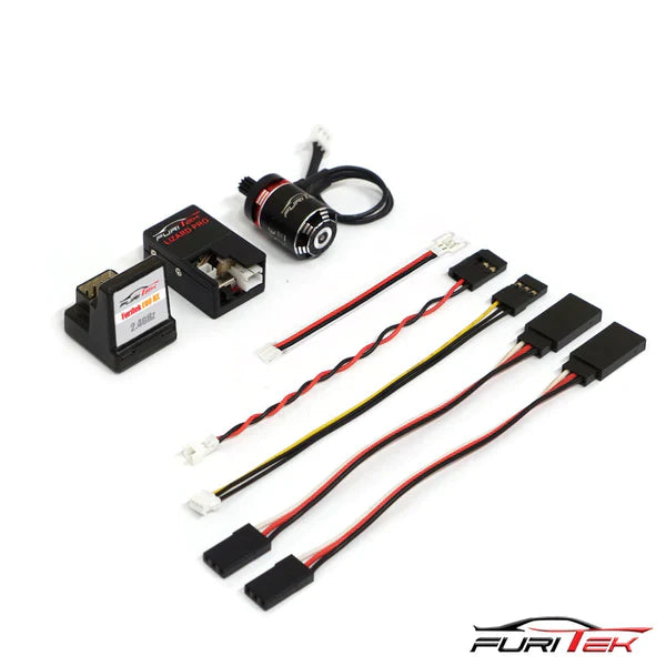 FURITEK STINGER BRUSHLESS POWER SYSTEM WITH RECEIVER FOR HOBBY PLUS CR18P EVO - HeliDirect