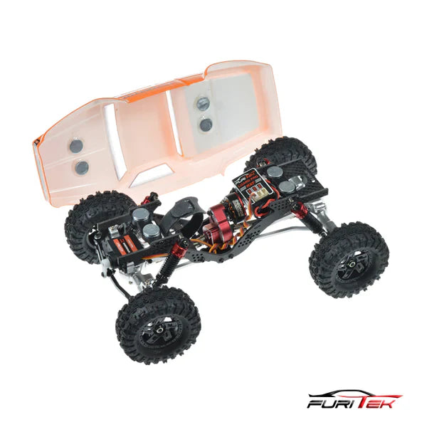 CAYMAN PRO V2 4X4 1/18 PREMIUM RC CRAWLER W/ TX/RX ORANGE VERSION - HeliDirect