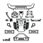 FURITEK FX118 KATANA BODY PARTS SET