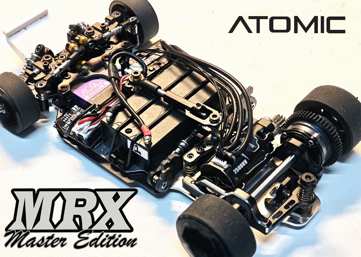 Atomic MRX Master Center Damper mount for 24mm battery