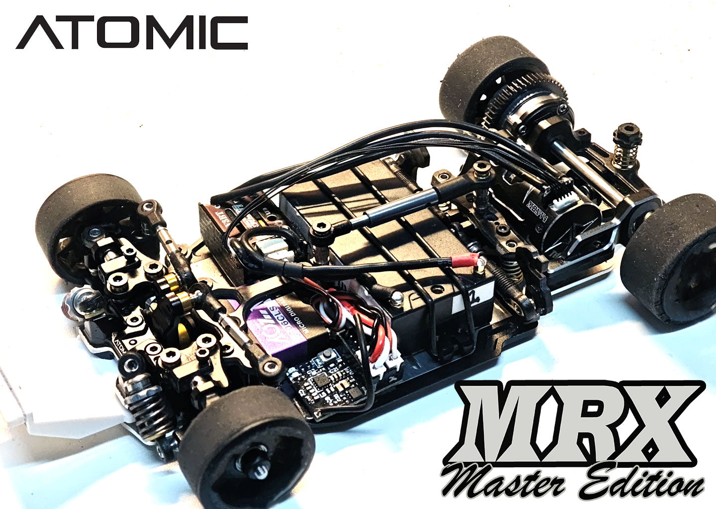 Atomic MRX Master Center Damper mount for 24mm battery