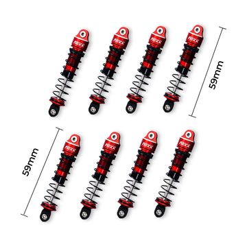 Nexx Racing 59mm Long Oil shocks (8pcs) for Terranaut 8x8