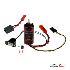 Furitek CRAWLCORE Waterproof Combo – UNITY PRO (2-in-1 ESC & Motor) & MICRO STELLAR 4M Transmission – for TRX4M