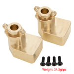 Meus Racing Brass Rear Axle Carriers For Axial 1/18 UTB18 - HeliDirect